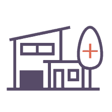 Magnifying glass over documents icon, representing auditing and financial analysis.
