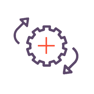 Security shield icon representing data protection and privacy services.